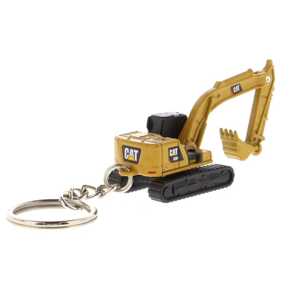 Diecast Masters 85981 Cat Micro 320 Hydraulic Excavator Keychain