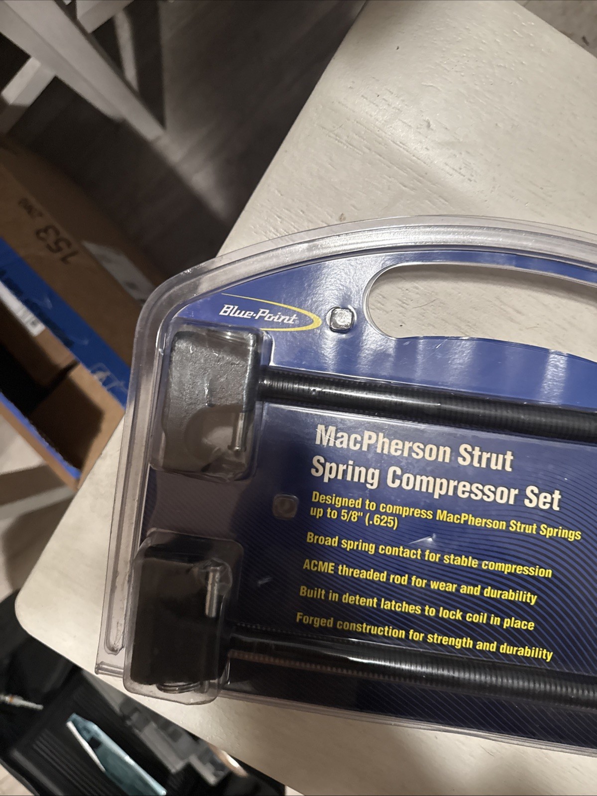 Blue Point Mcpherson Strut Spring Compressor Set Msc1