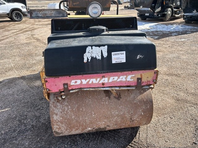 1990 Dynapac CC101 Double Smooth Drum Roller Asphalt # 4287