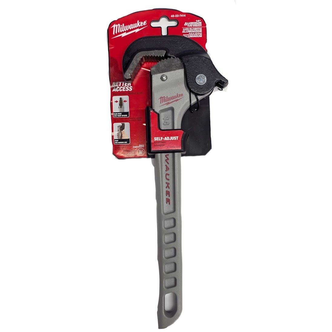 Milwaukee 48-22-7414 14" Aluminum Self-Adjusting Pipe Wrench