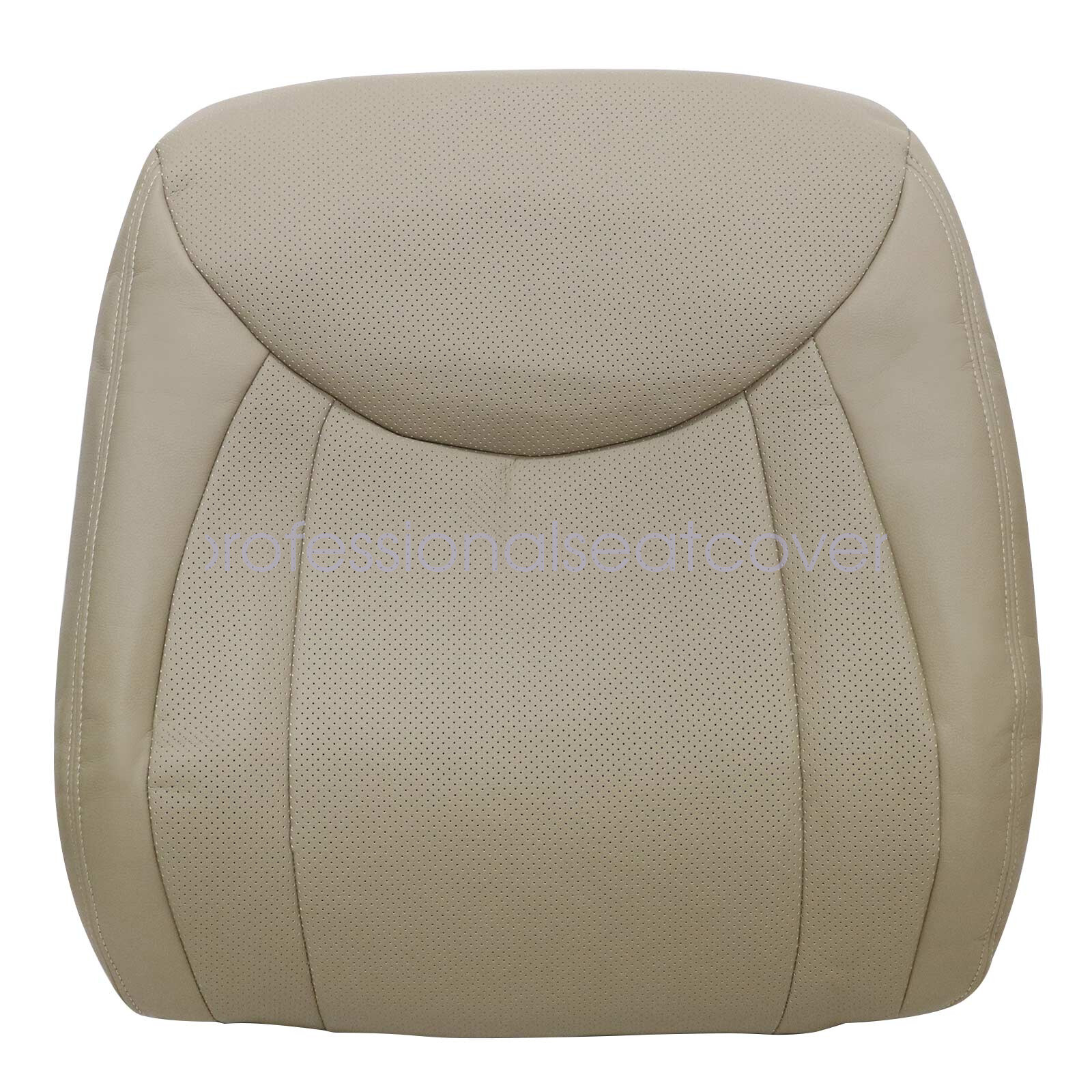 Driver & Passenger Leather Seat Cover Tan For 2001 to 2006 Lexus LS430
