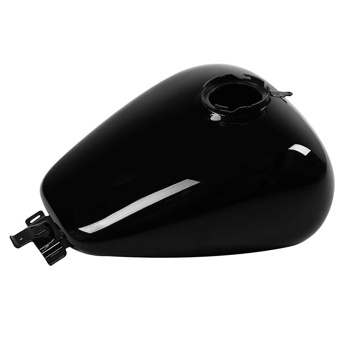 Vivid Black 6 gallon Fuel Gas Tank Fit For Harley Electra Road Glide 2008-2023