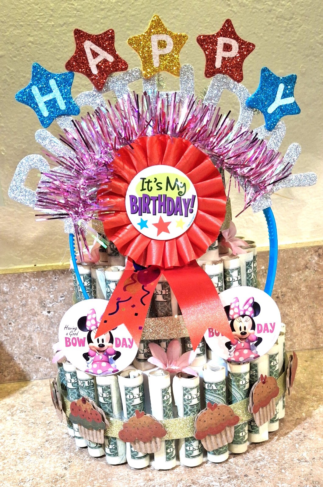 EZ Money Cake Kit 5.4 inch 3-Tier Free Shipping Also known as Dummy Cake Form