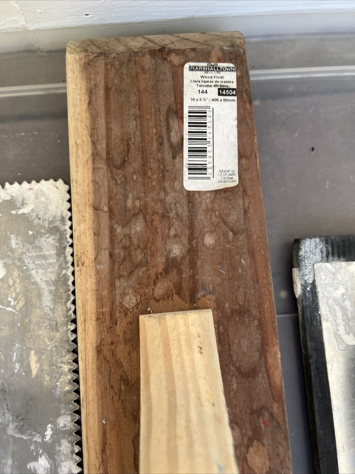 CERAMIC TILES TROWELS/ VARIOUS SIZES/ODD LOT 10 W/ WOOD GROUT FLOATs