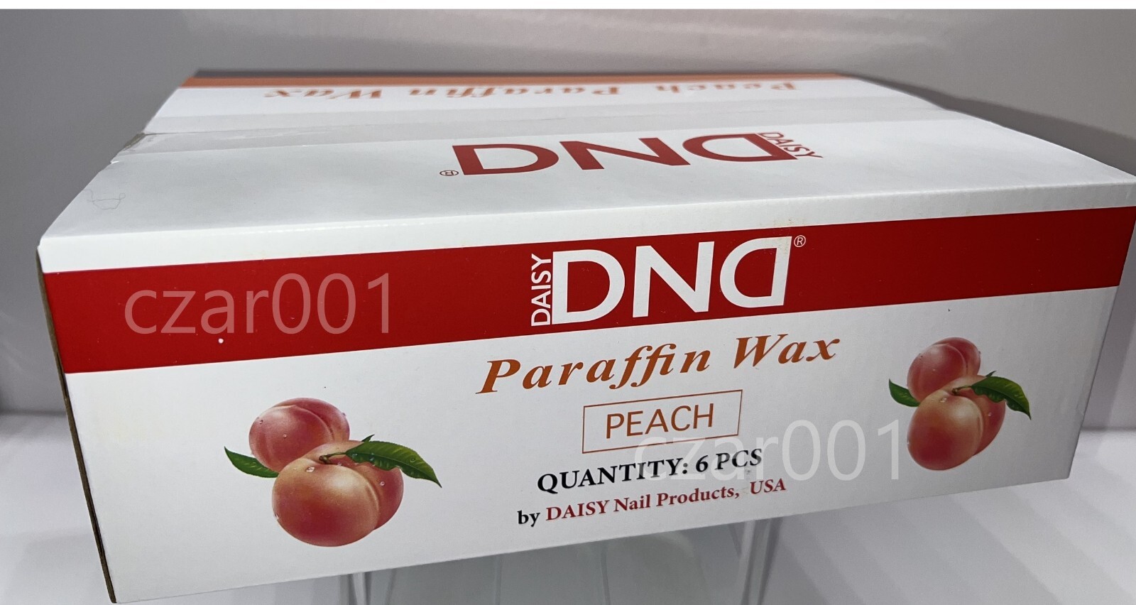 DND PROFESSIONAL Paraffin Wax Refill 6 Lbs! - PEACH