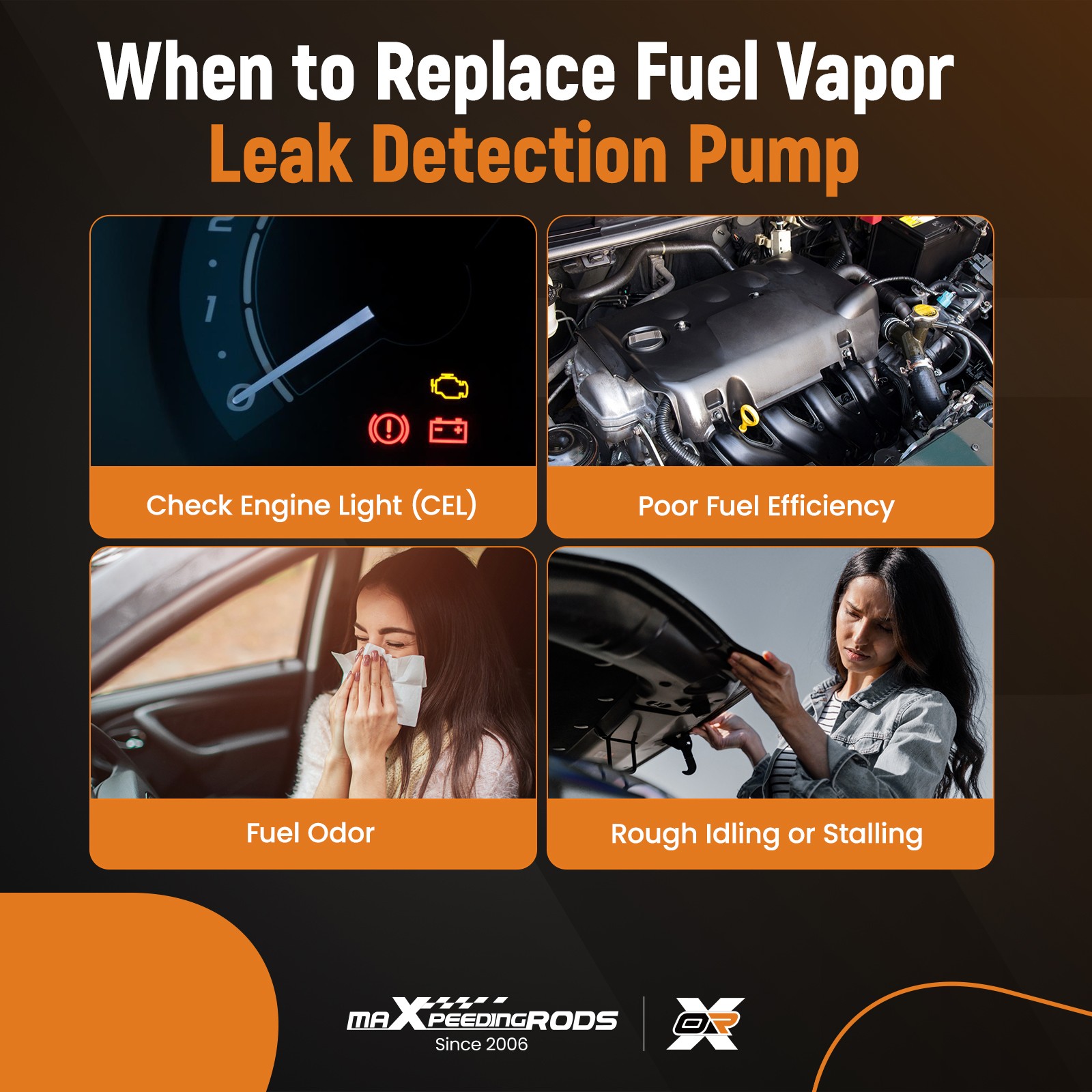 EVAP Vapor Leak Detection Pump for Chrysler 200/300 Challenger Charger 310233