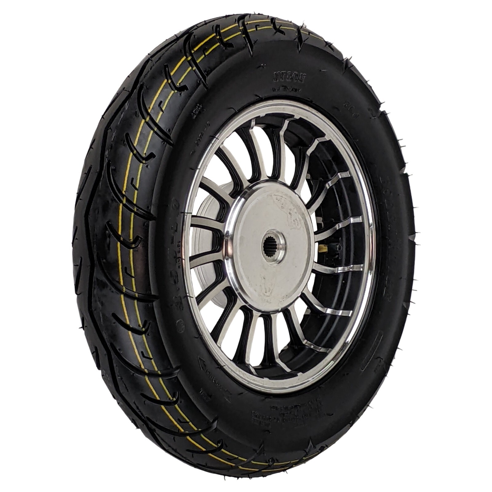 10" Inch Rear Wheel and 3.5-10 Tire Assembly 50cc Scooter Moped GY6 TaoTao