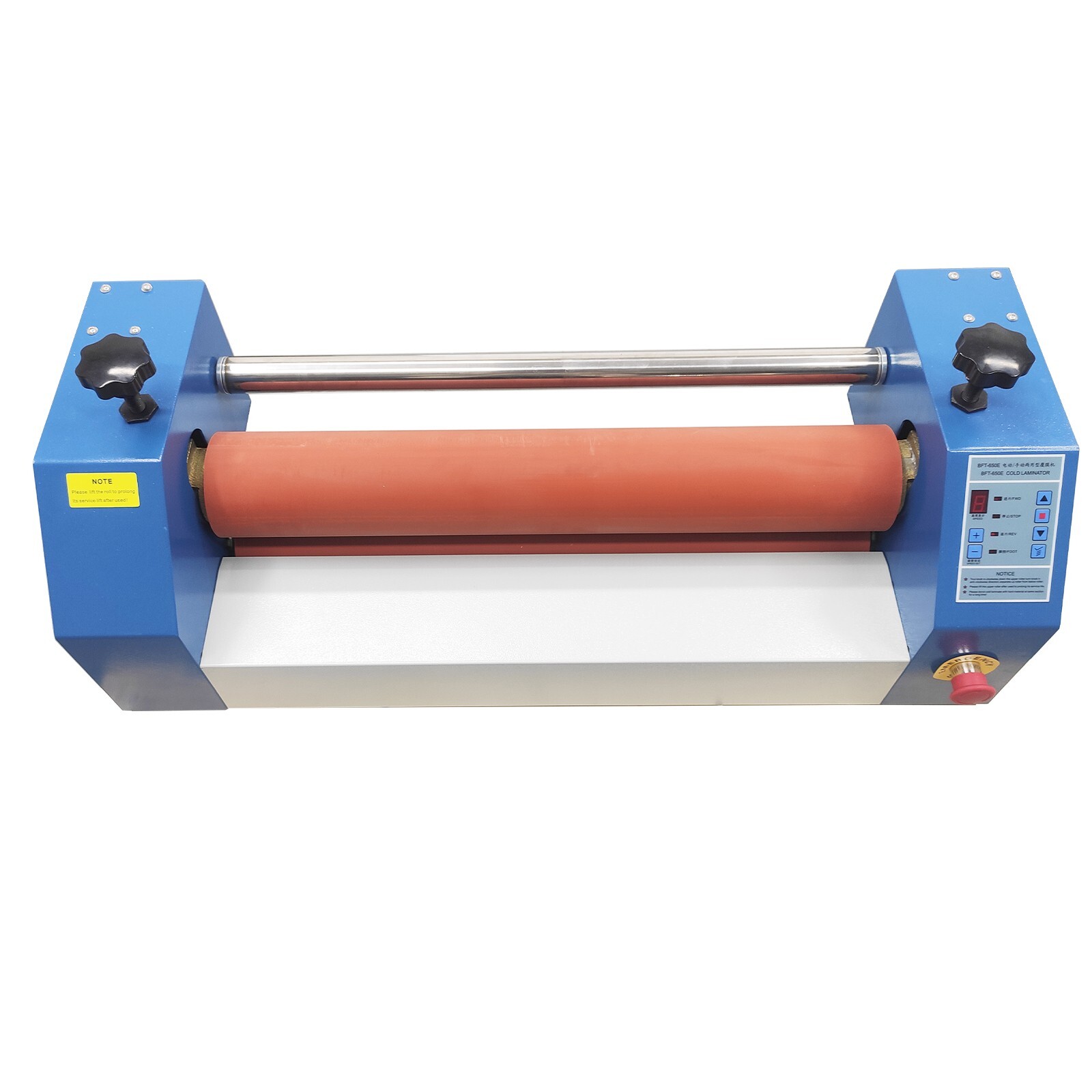 Electric Manual Dual-purpose Cold Laminating Machine 110V 25" Semi-auto Electric