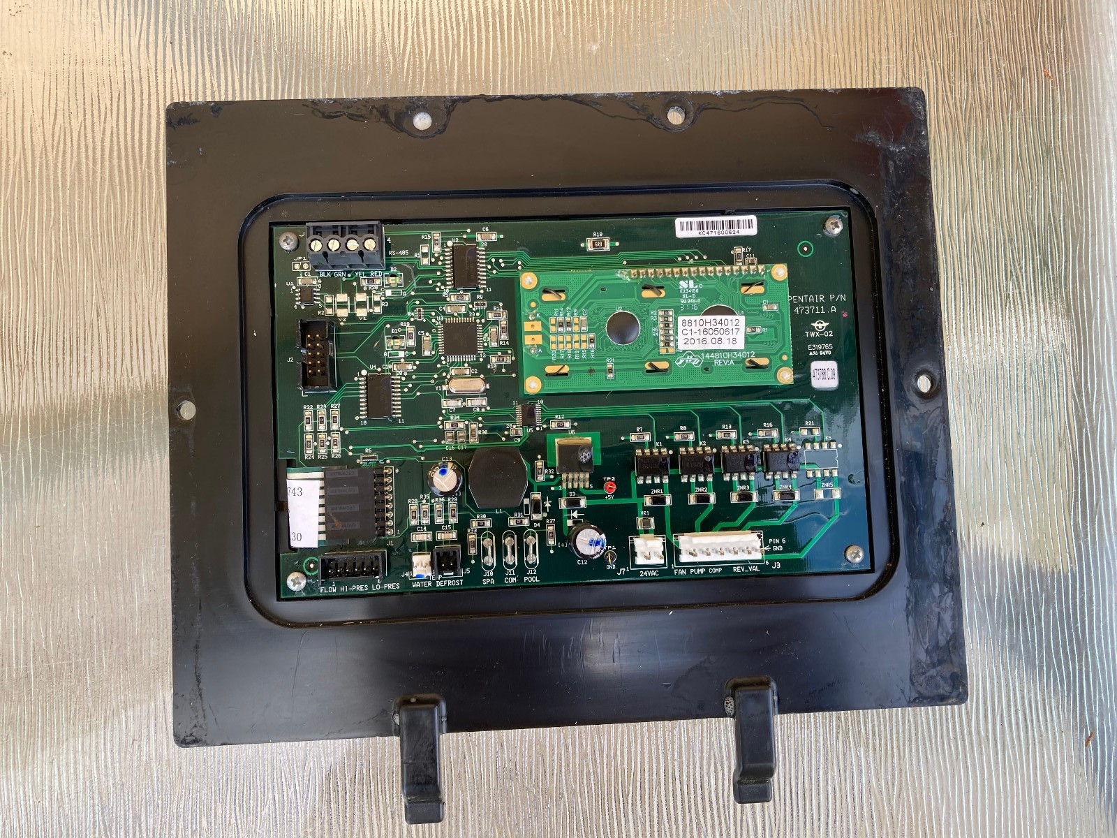 473711 Auto Heat Control Board Ass,.for Pentair Pool or Spa Heat Pump Untested