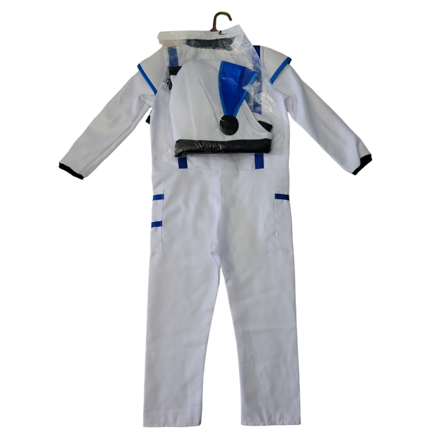 Member's Mark Kids Space Explorer Costume with Jumpsuit, Headpiece, Boot Covers