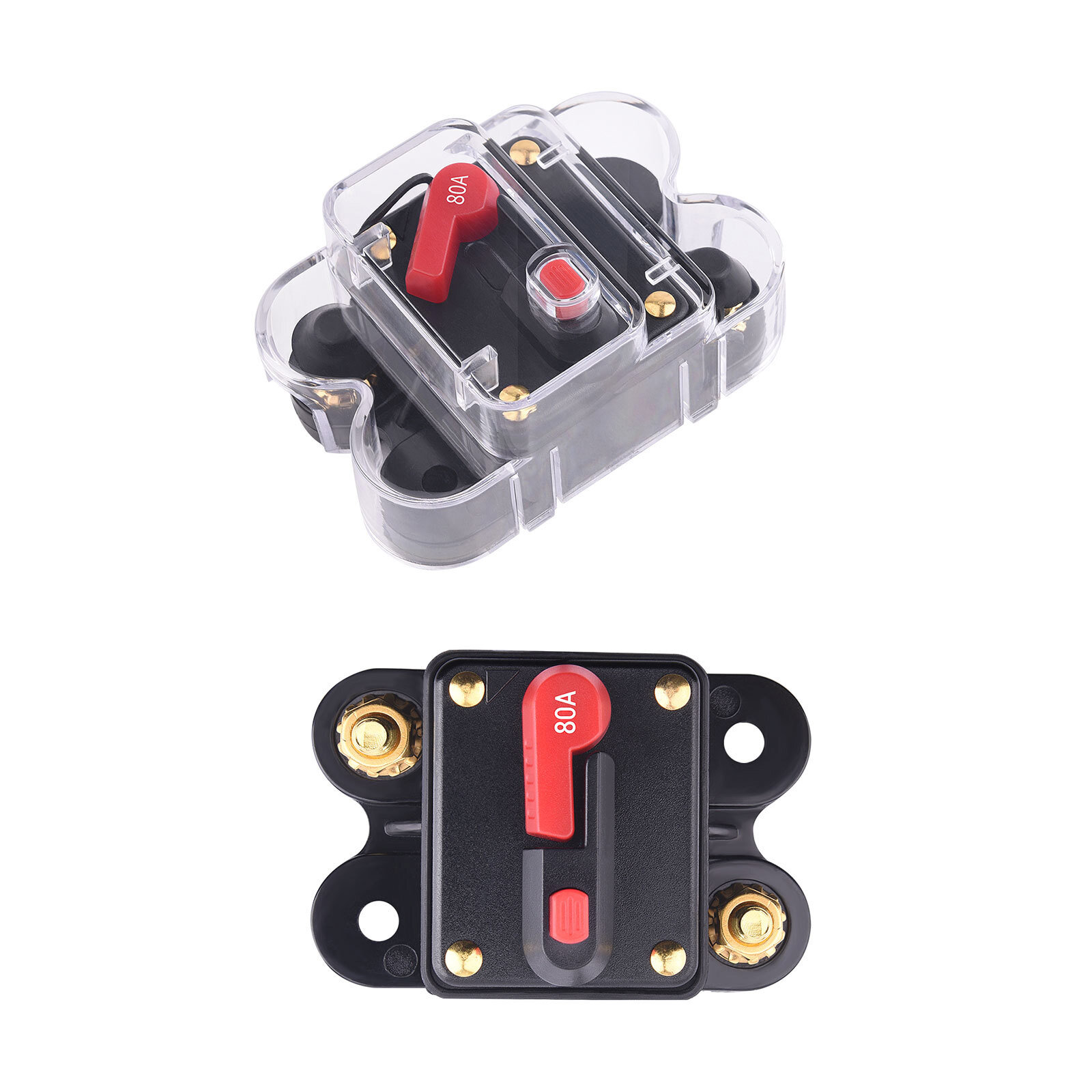 Universal 8 Gang Switch Panel On-Off LED Car Switch Panel Circuit Control 12/24V