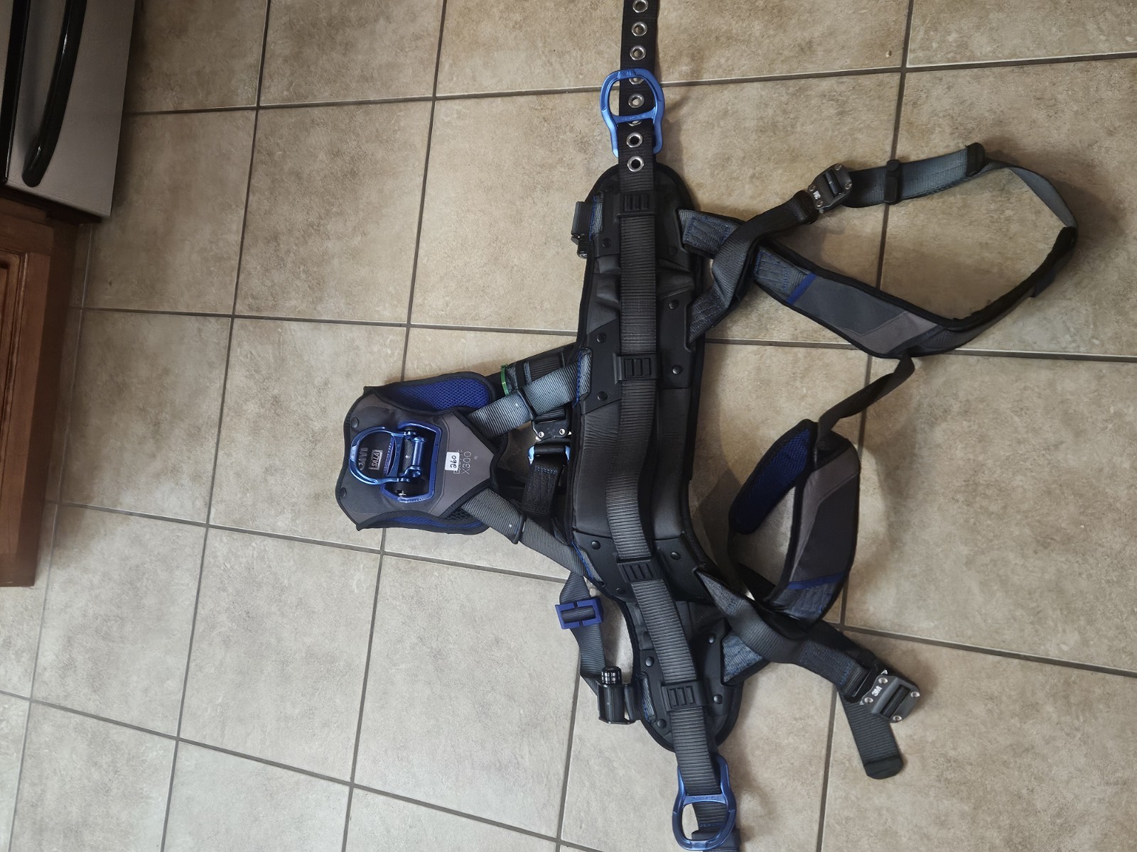 DBI Sala 3M ExoFit X300 Safety Harness MED Fall Protection Body Belt Tower