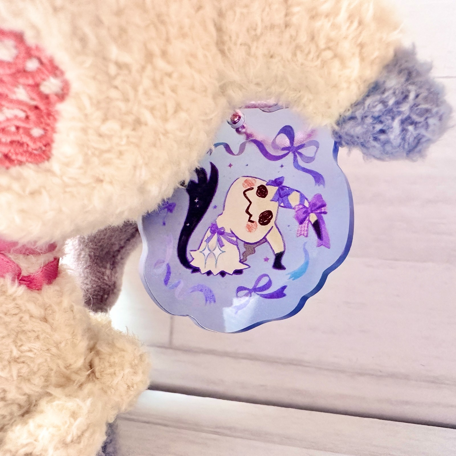 Pokemon Plush Key Chain Mimikyu Don't Attack Me Japan NEW