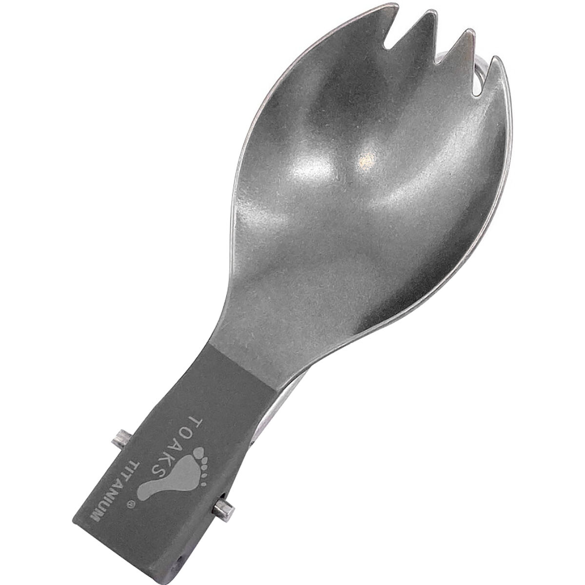 TOAKS SLV-16 Titanium Small Folding Spork for Camping