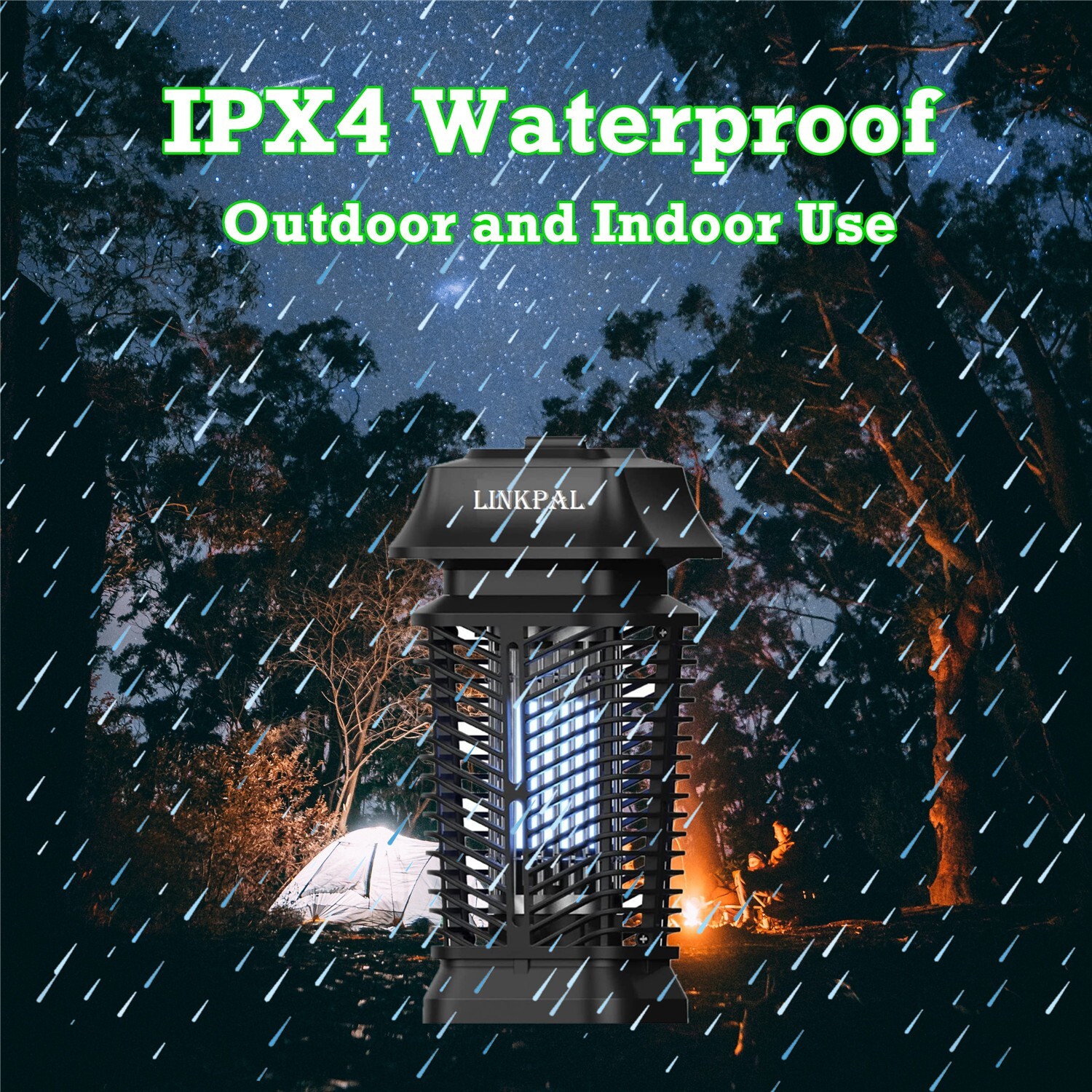 Mosquito Fly Bug Insect Zapper Killer Indoor Outdoor Electronic Light Trap Lamp