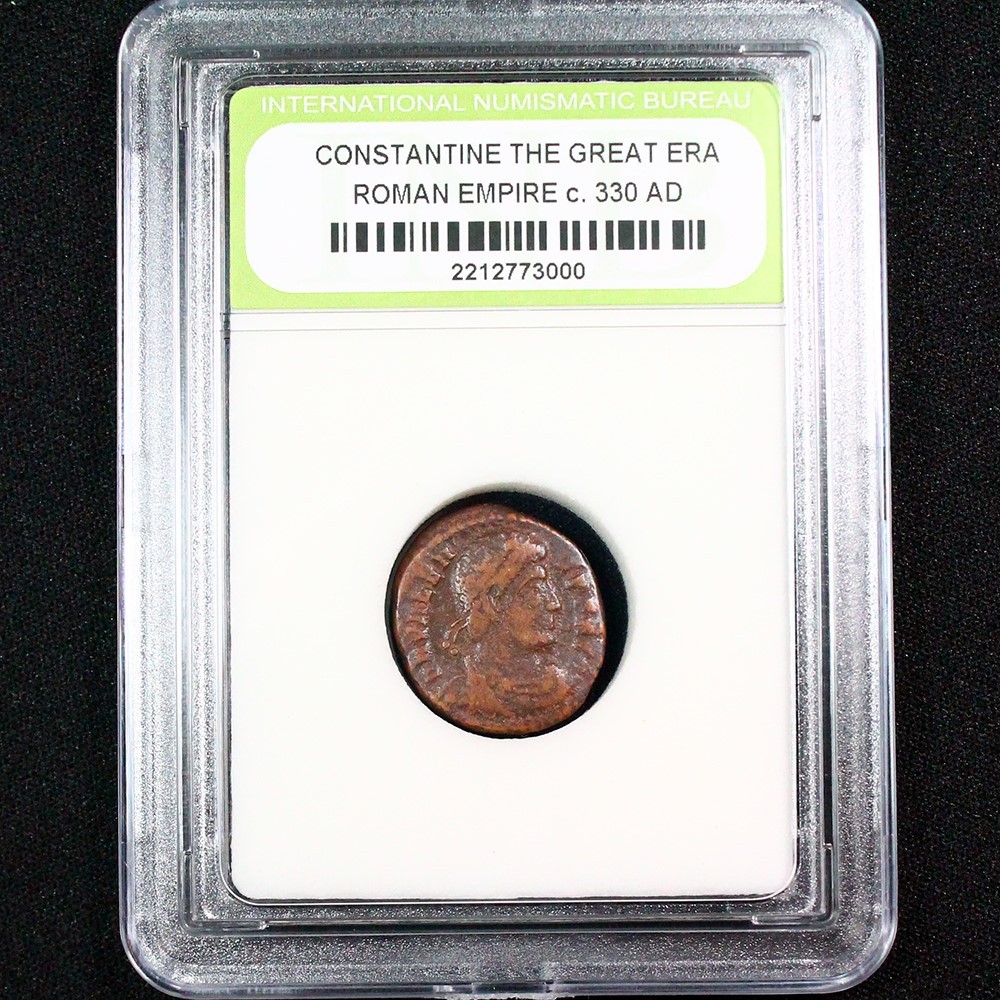 High Quality Constantine the Great Era Ancient Bronze Coin c. 330 AD