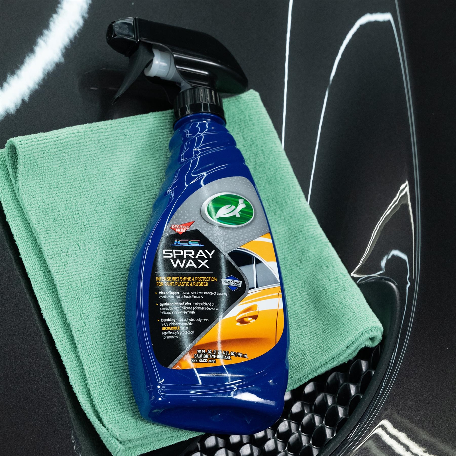 Turtle Wax Ice Spray Wax High Shine Long Lasting Car Wax 20 Fl Oz (2 Pack)