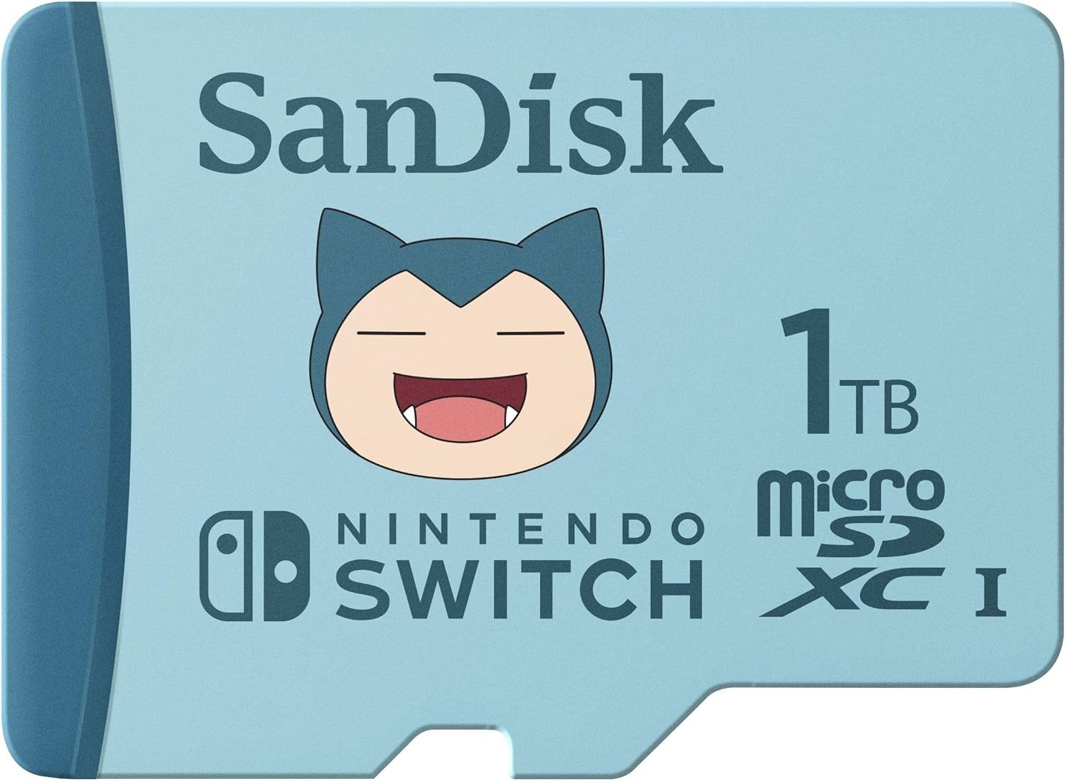 SanDisk 1TB Pokemon Snorlax Nintendo Switch Edition Micro SD SDXC Memory Card