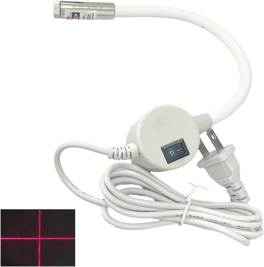 Cross Red Laser Positioning Light for Sewing Machine Cutting Machine 110-120V