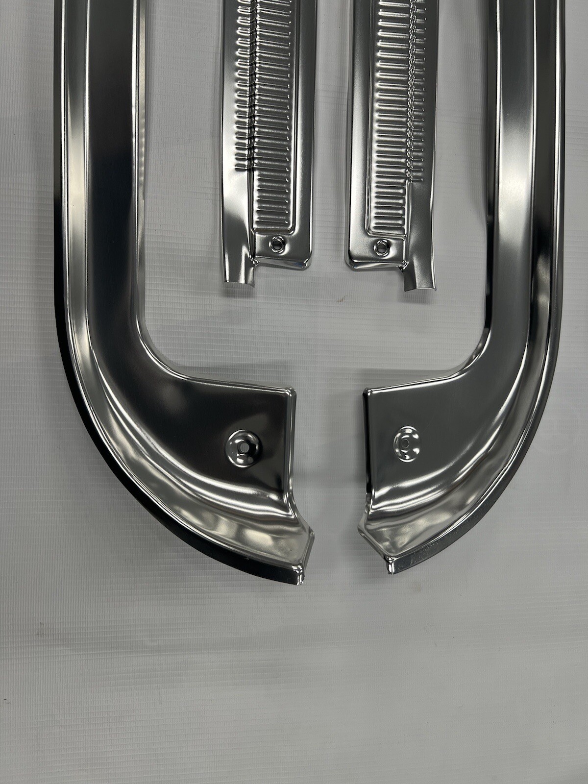 1978-87 CHEVROLET GMC C10 C20 C30 G10 DOOR SILL TRIM KIT 4 PIECES NEW 88-91