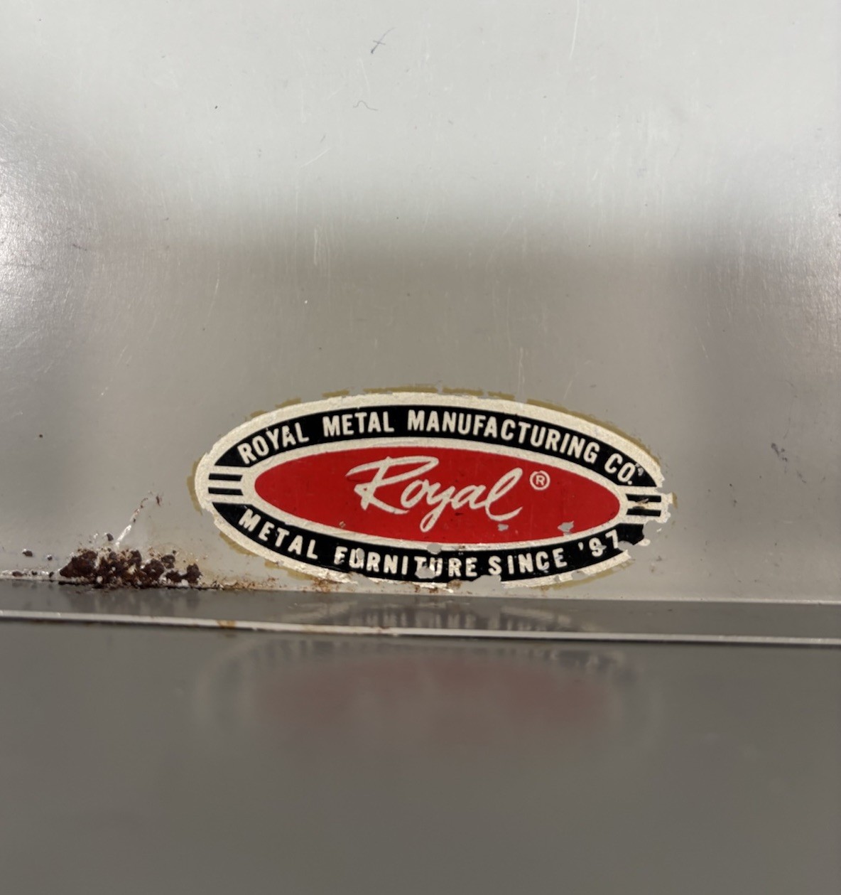 1940s Royal Metal Manufacturing Cabinet Nightstand Norman Bel Geddes Kem Weber