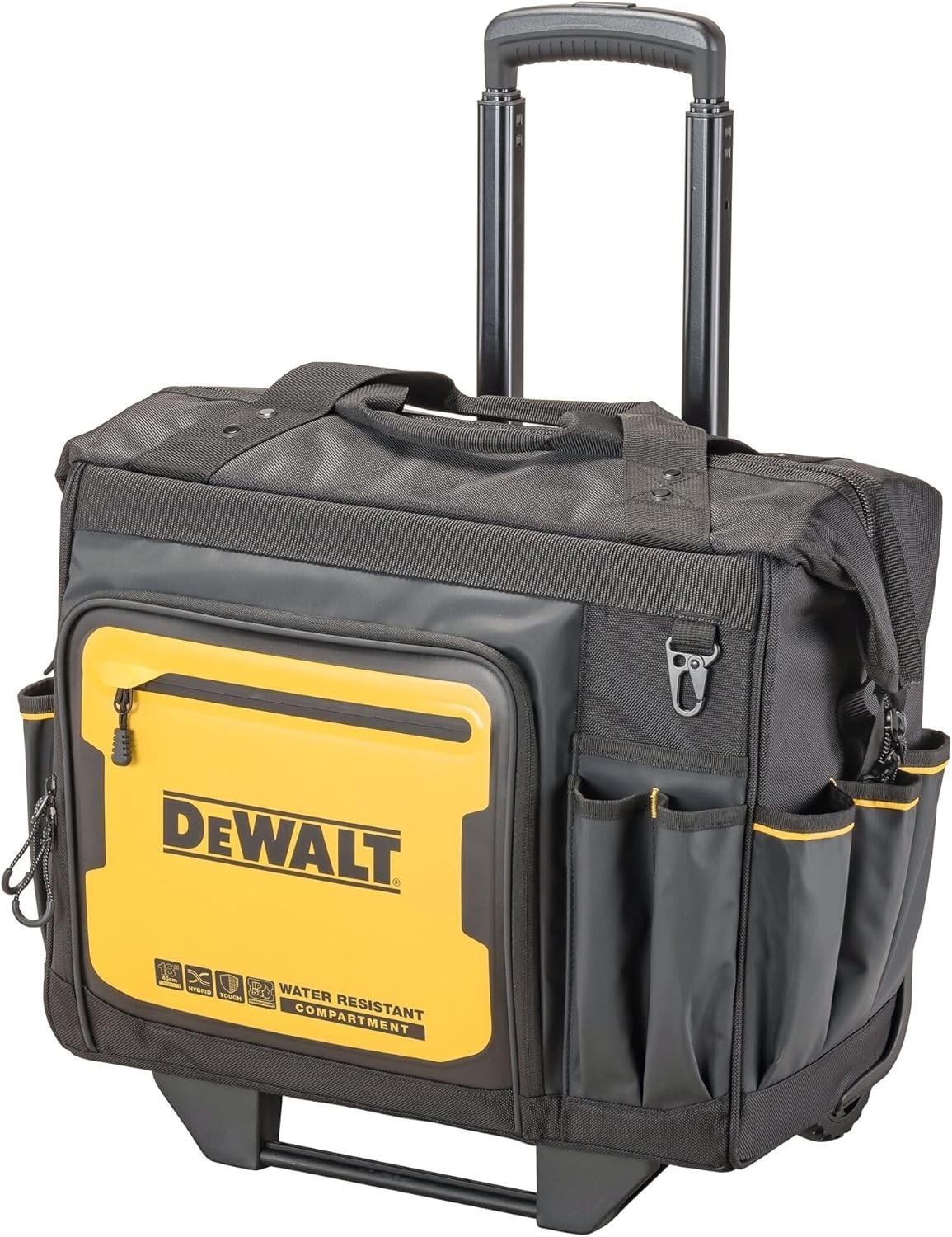 DEWALT 18 Inch Rolling Tool Storage Bag with 27 Pockets (DWST560107)