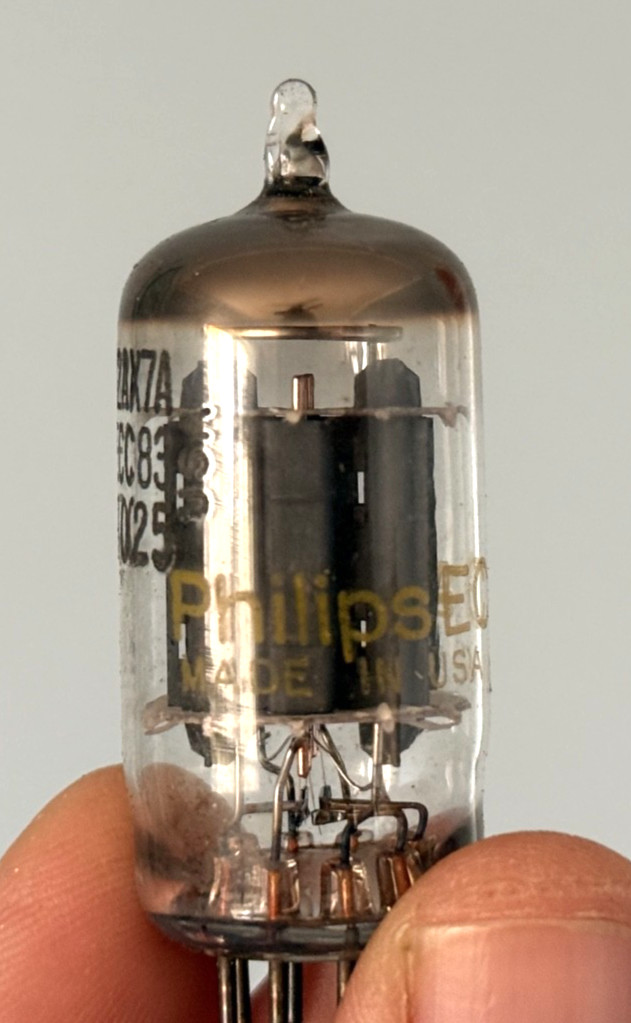 Philips 7025 ECC83 (12AX7A) Vacuum Tubes Lot of 5 in Original Boxes! Read!