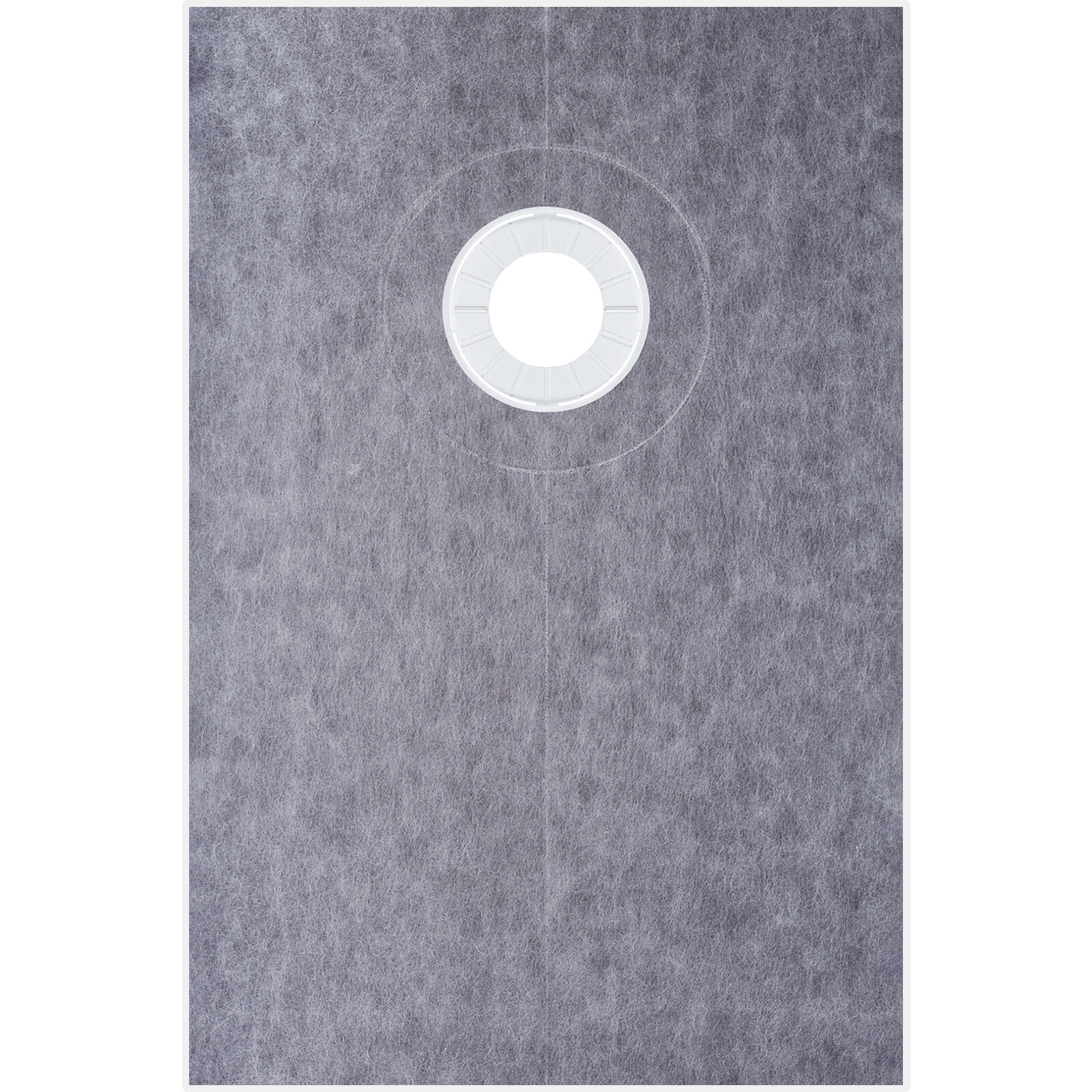 VEVOR Waterproofing Shower Tray Kit Shower Kit Curb 38x60" w/ Offset Drain PVC