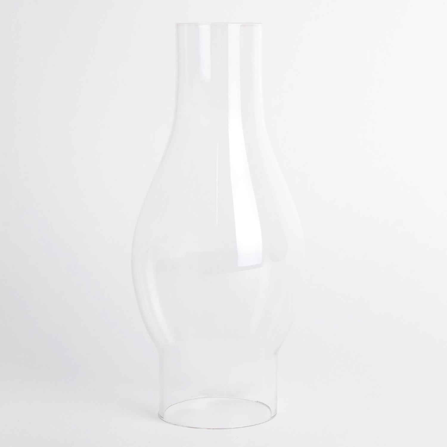 Lehman's Bulge Comet Oil Lamp Chimney, 2-1/6 in Base x 6 1/2 in High