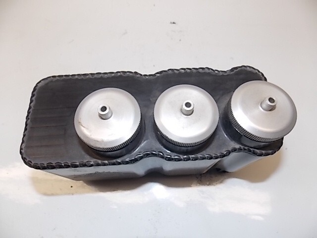 Kevin Harvick Inc. Tilton Alum 3 Chamber Brake, Clutch Fluid Reservoir 061725-11