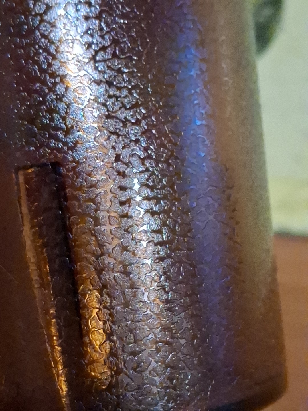 12 Retro Diner Restaurant Ware Texas Tumbler Plastic Pebbled Cup 9.5oz Amber New