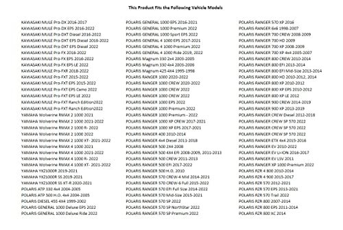 TUSK 4/156 Cascade Wheel 14x7 5.0 + 2.0 Machined/Black for UTV