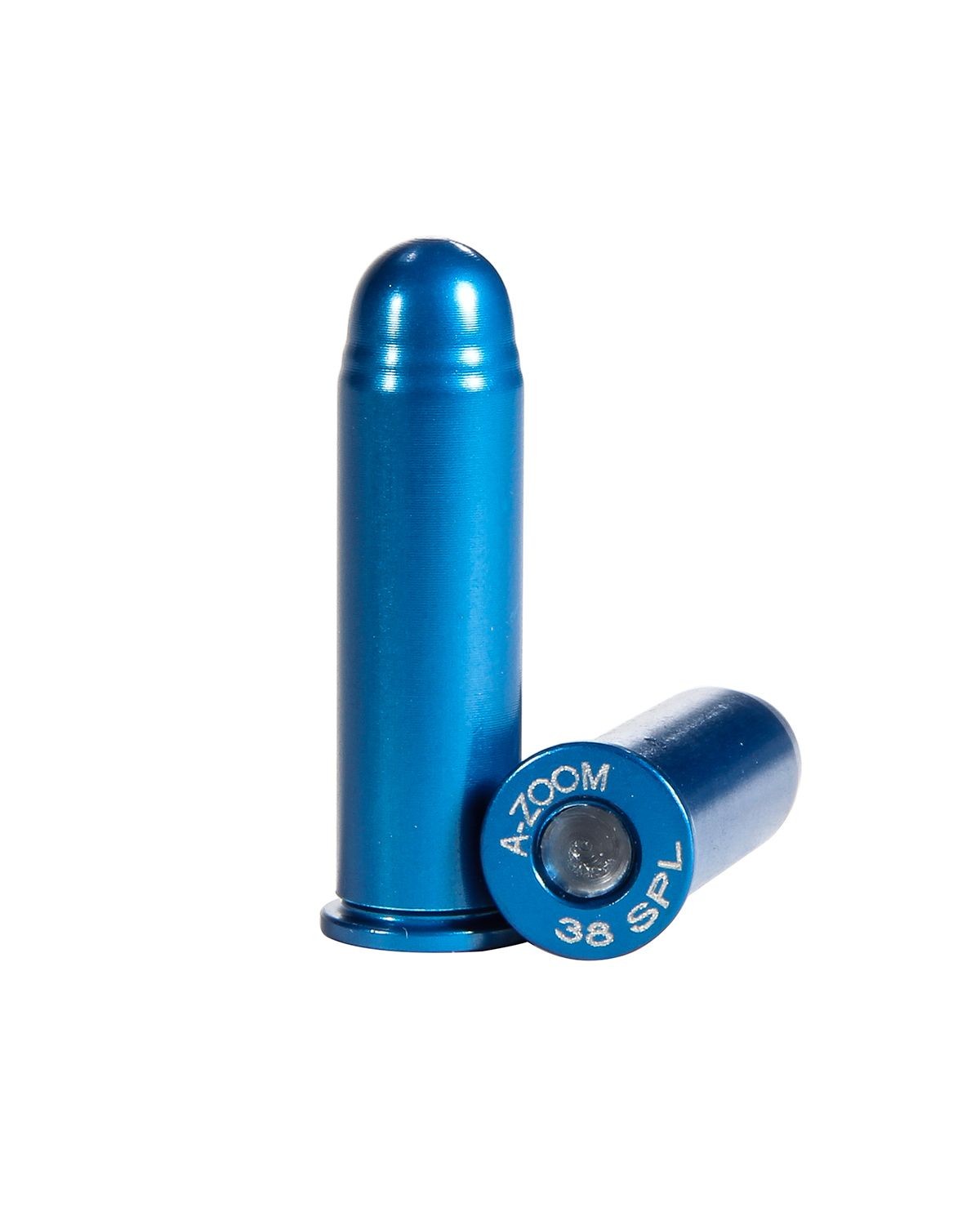 A-Zoom 38 Special Snap Caps - 12 Pack Blue-16318
