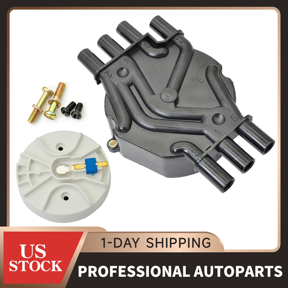 🔥Ignition Distributor Cap and Rotor For Chevy Astro BLAZER GMC C1500 4.3L V6