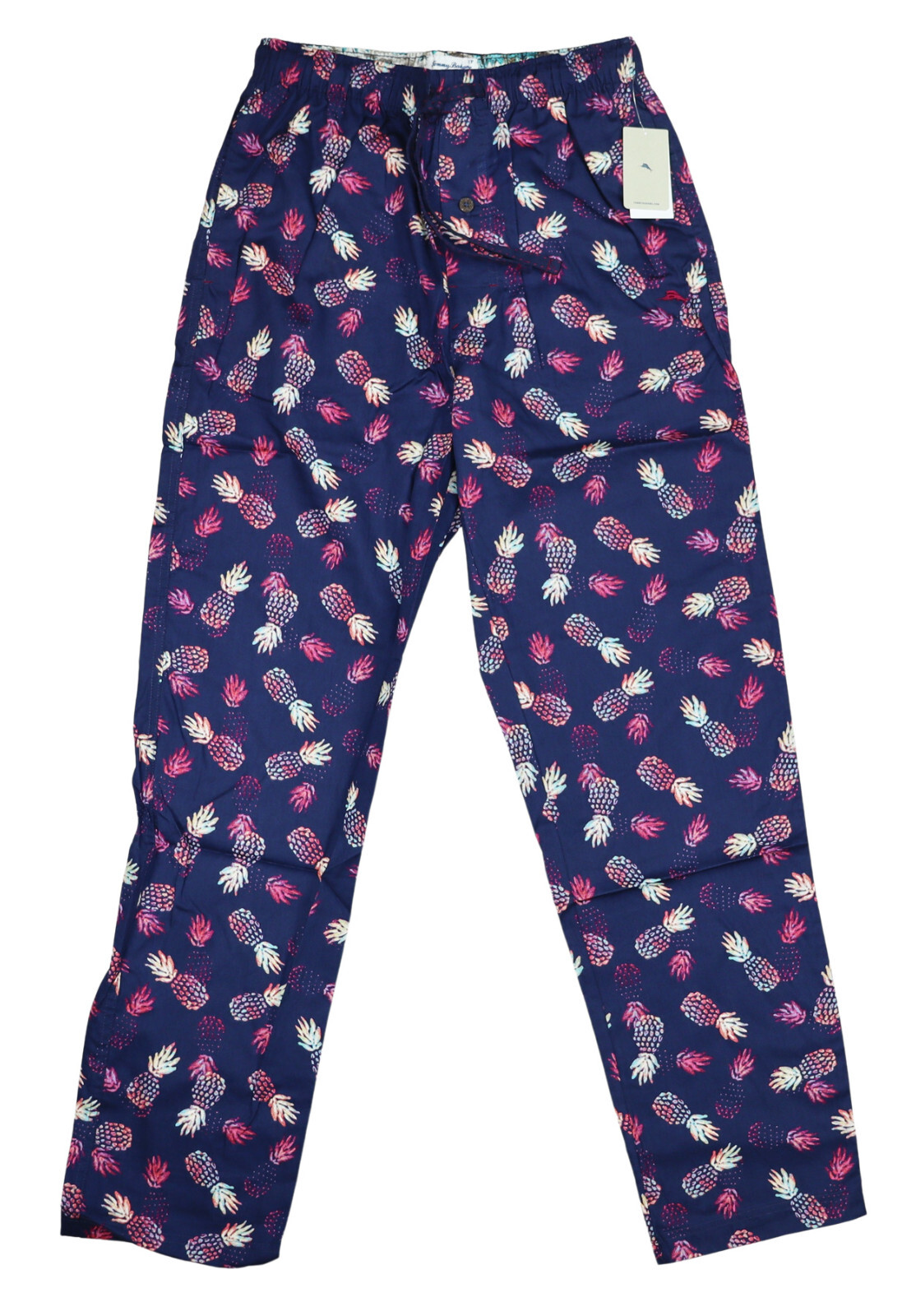 Tommy Bahama Men's Drawstring Lounge Sleep Pants 100% Cotton Tropical Design NWT