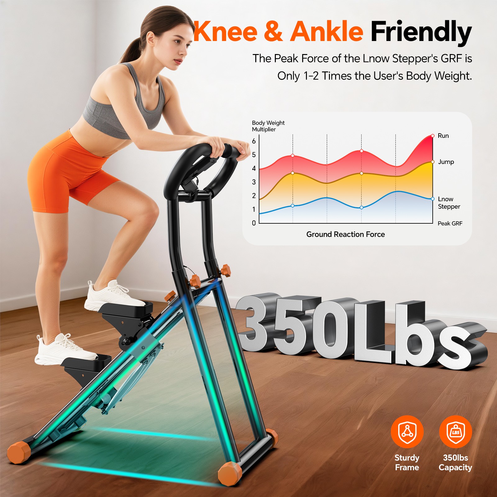 Vertical Climber Stair Stepper Machine For Home Gym Exercise Climbing Machine