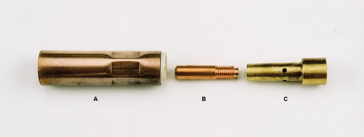 128 535 MIG Gas Nozzles Nozzle Miller GA 17C