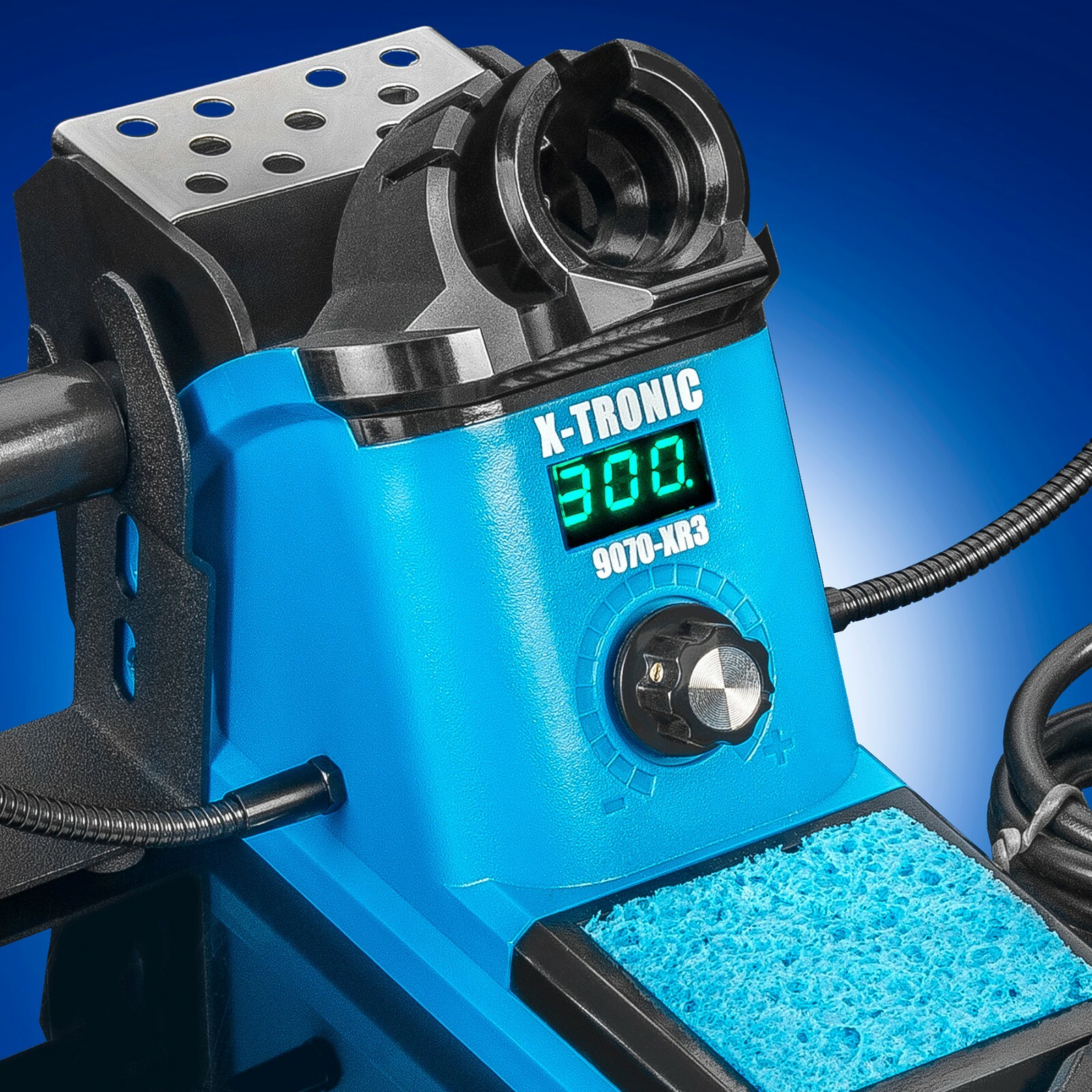 X-Tronic 9070-XR3 Heavy Duty 90 Watt Soldering Iron Station Kit with Accessories