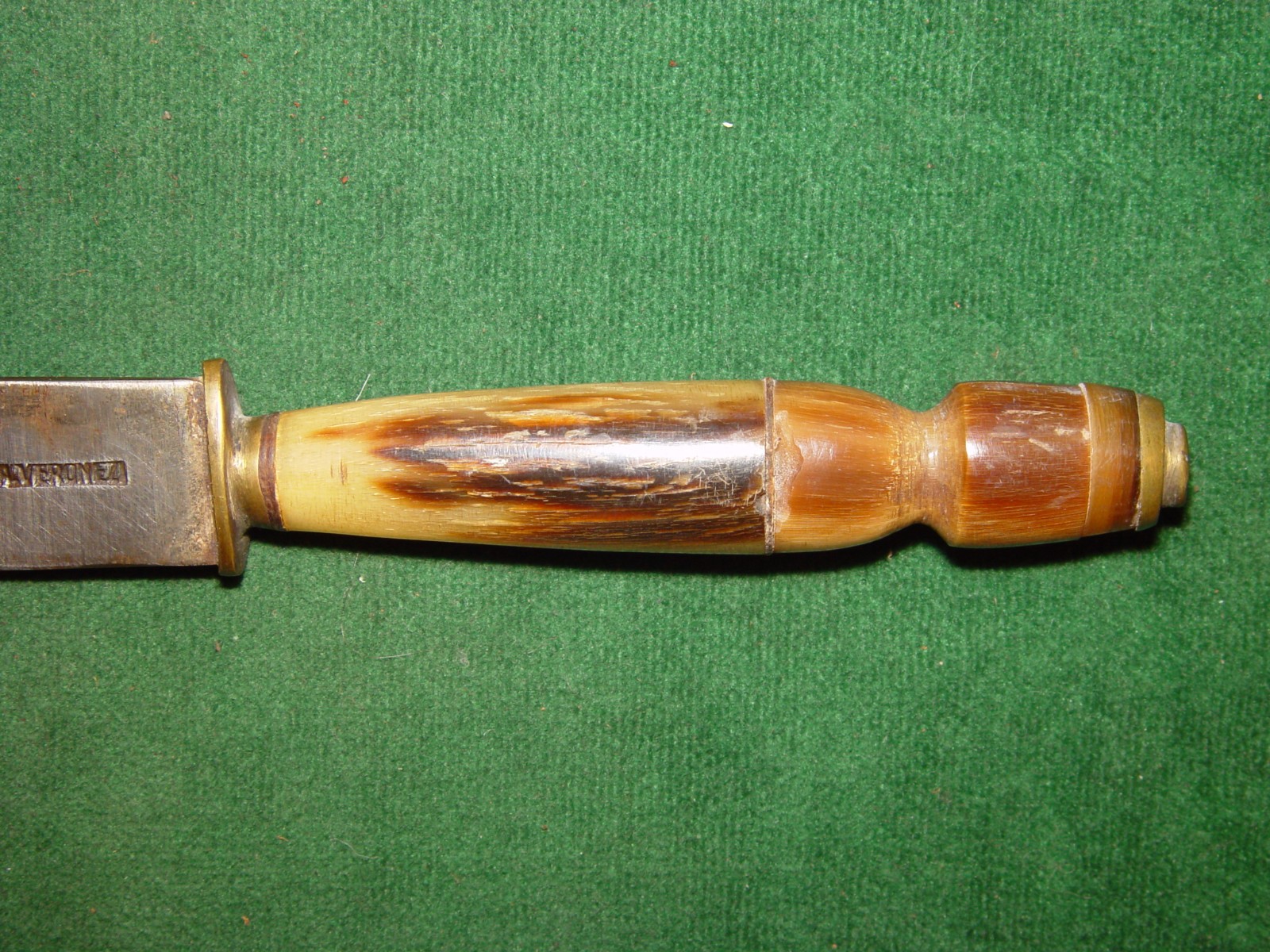 Vintage Brazilian Goucho Fighting Knife "Faca De Ponta" 13" Dagger