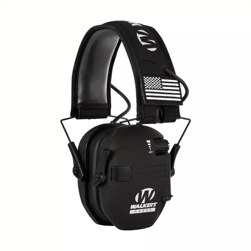 Walkers Razor Electronic Shooting Ear Muff Slim Shooting Anti-noise Earphone US