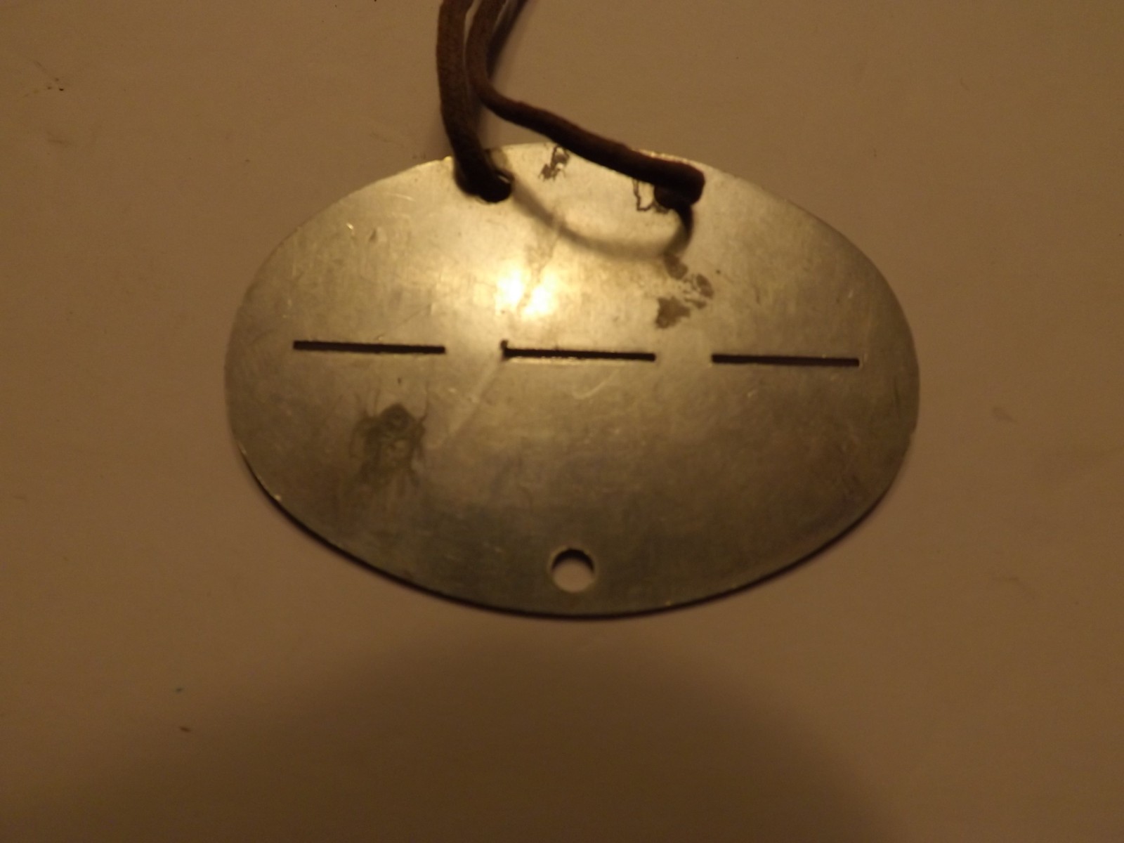 Original WW2 German Army Soldiers Dog Tag- ID #