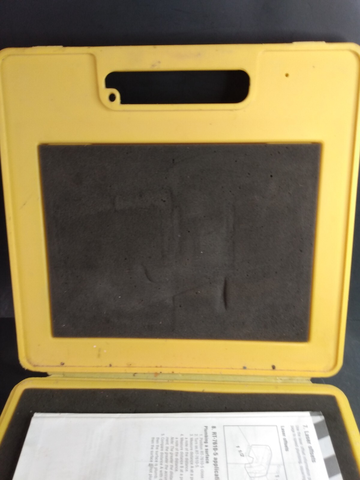 Robotoolz Lazer Level Electronic Level With Case PARTS ONLY READ