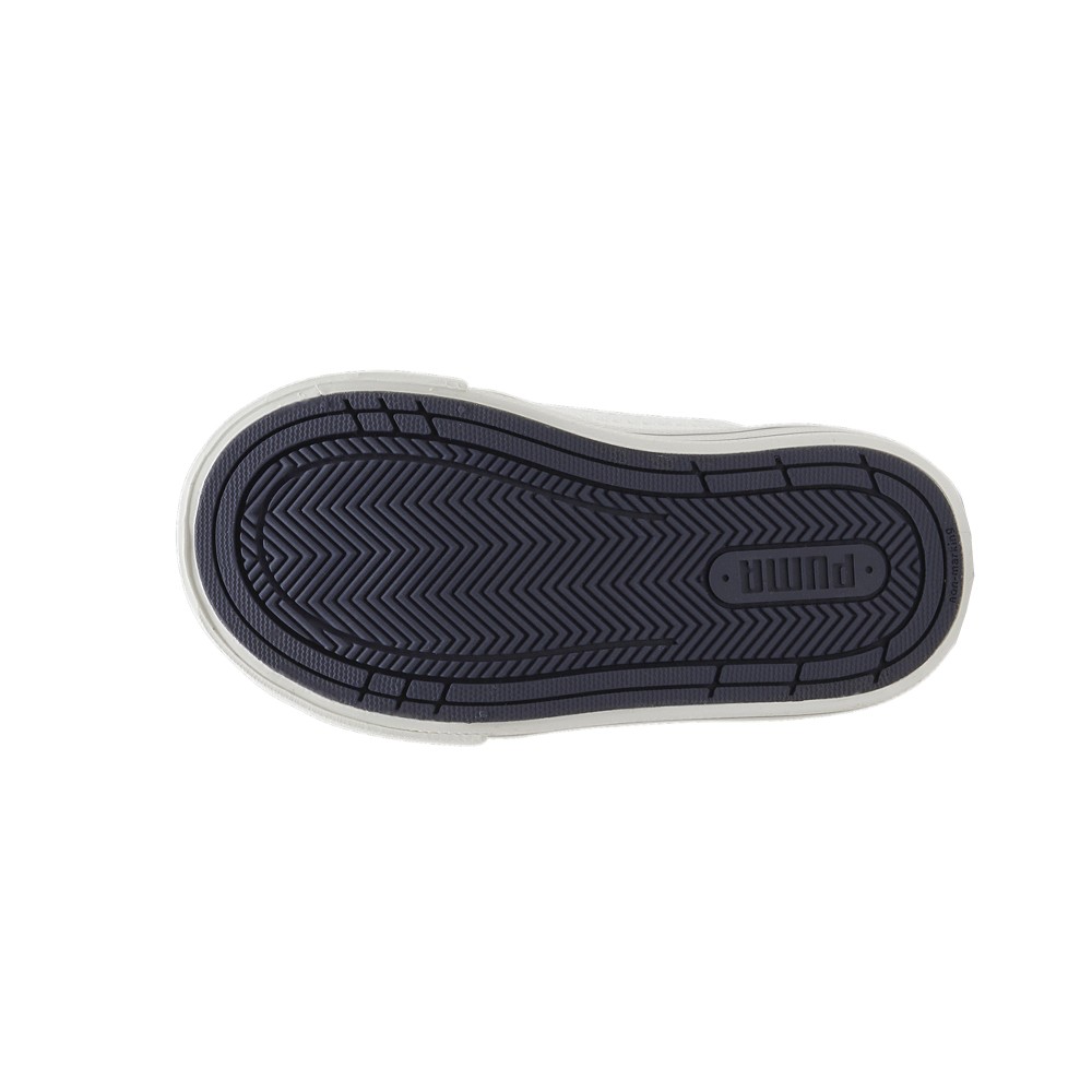 PUMA Court Classic Vulcanized Formstrip Slip On Toddler Boys White Sneakers Cas