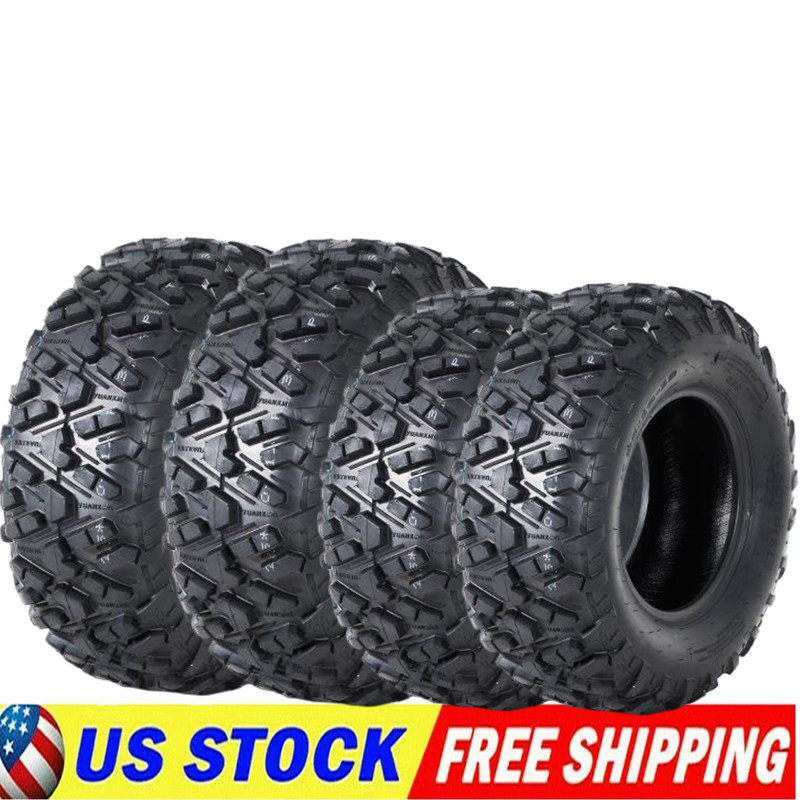 Set 4 27x9-14 27x9x14 & 27x11-14 27x11x14 ATV UTV All Terrain 6PR Mud Trail Tire