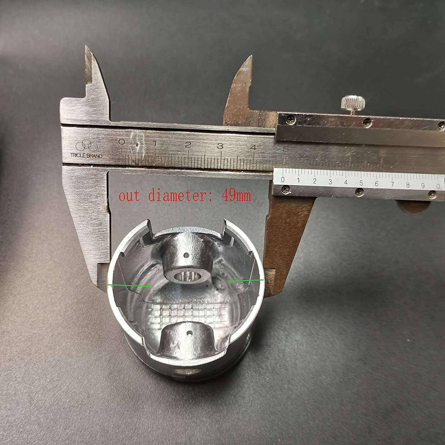 CDHPOWER 66CC/80CC Iron Sleeve Cylinder Set 49MM-2 Stroke Gas Motorized Bicycle