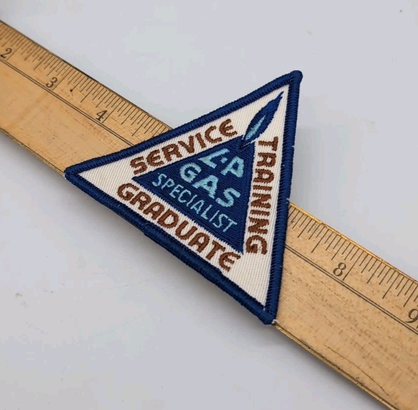 Rare LP Gas Specialist Training Graduate Patch.