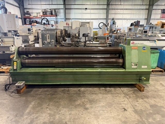 ROUNDO PS-255 10’ x ½” 3 Roll Plate Bending Roll 1988’ #7675