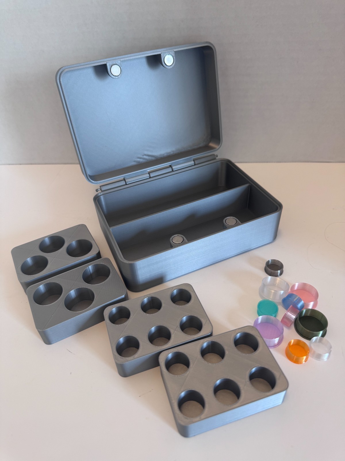 Modular! Peptide GLP, HRT, TRT, Storage Case - Adjustable as your needs change.