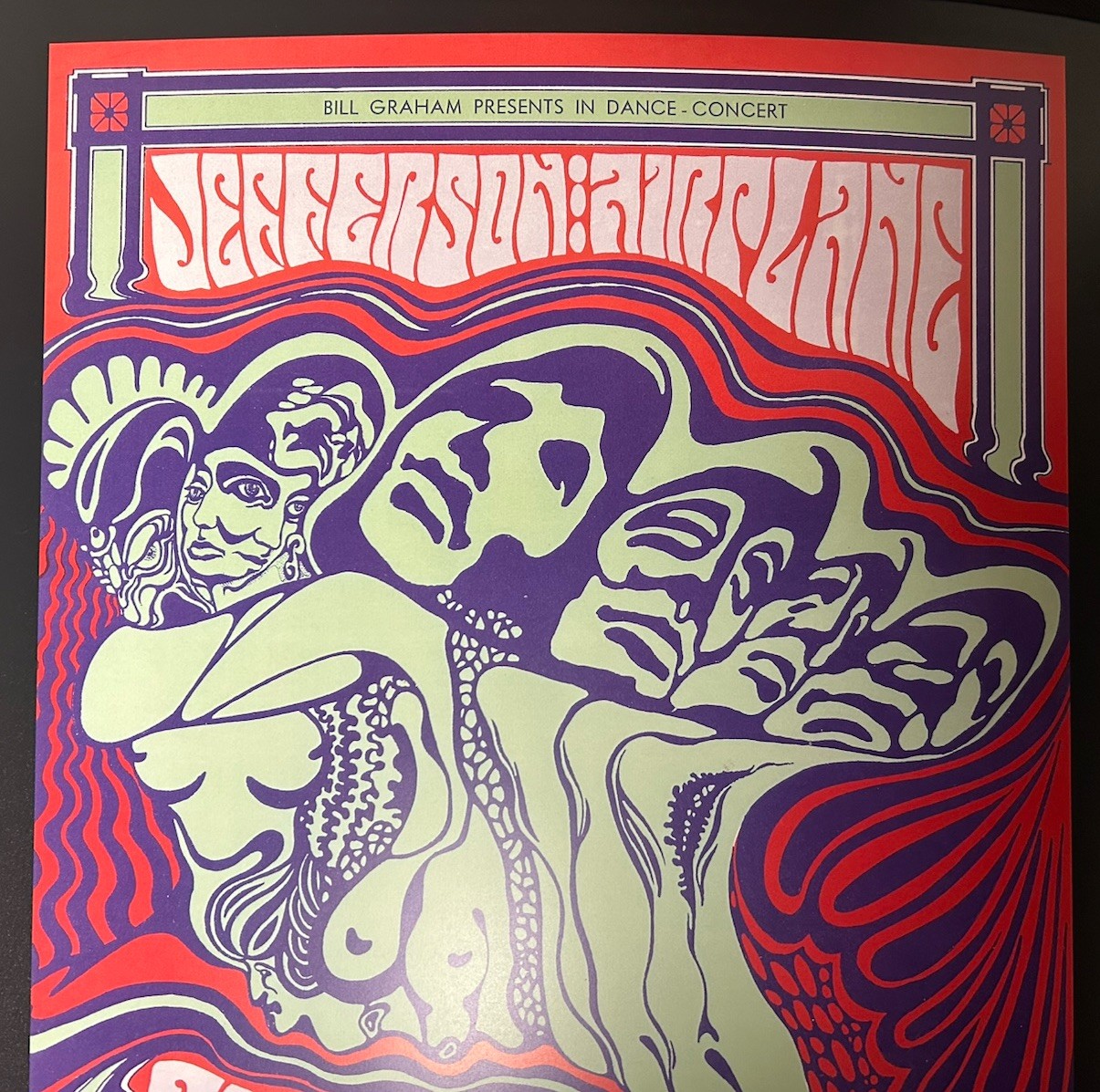 2021-(2)-FILLMORE BG-48-RE-PRINT VARIANT POSTERS-JEFFERSON AIRPLANE/QMS-W.WILSON