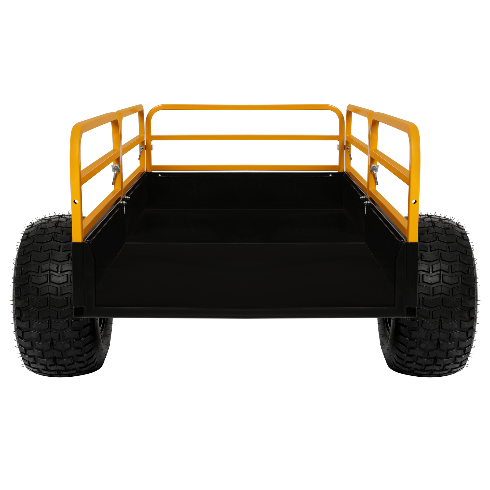 For ATV / UTV Heavy Duty Utility Cart Cargo Trailer Tow Behind Dump Cart 1600lbs